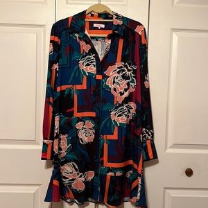 Gorgeous colorful dress.size L